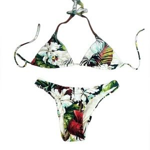 Lenny Niemeyer Oasis leather straps Bikini size S